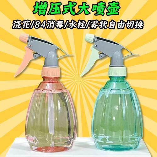家用喷壶浇水清洁酒精专用园艺南瓜喷壶气压式浇花雾状小型喷雾器
