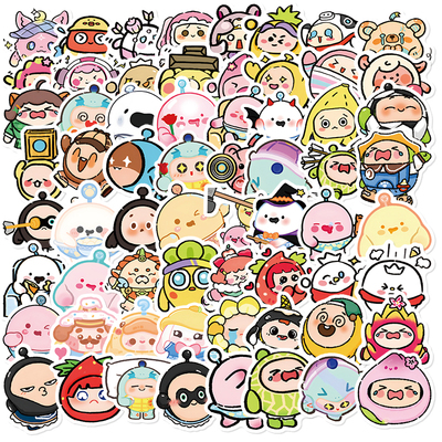 140张蛋仔派对贴纸表情包防水