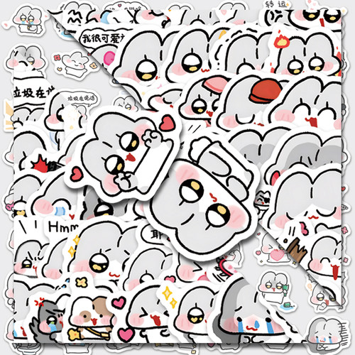 诺比小兔贴纸儿童女孩可爱卡通