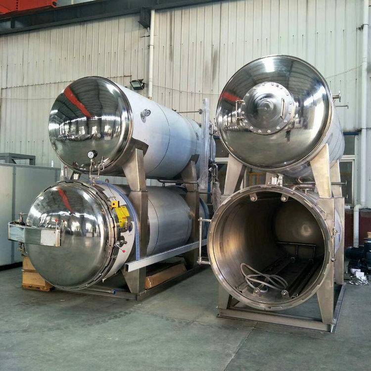 盐焗鸡真空包装杀菌锅卤味肉制品高温杀菌锅豆豉鱼罐头杀菌设备