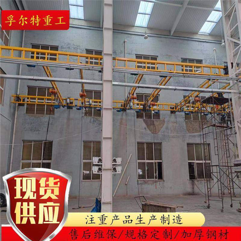 供应kbk起重机浙江宁波江苏无锡柔性组合式kbk轨道行车