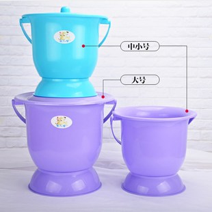 痰盂儿童坐便器孕妇夜壶女起夜尿桶大人成人老人尿盆家用带盖卧室