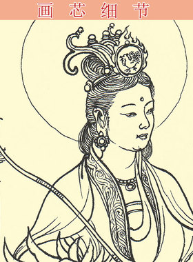 毗蓝婆菩萨画像昴日星官二十八星宿人物装饰画丝绸已装裱卷轴挂画