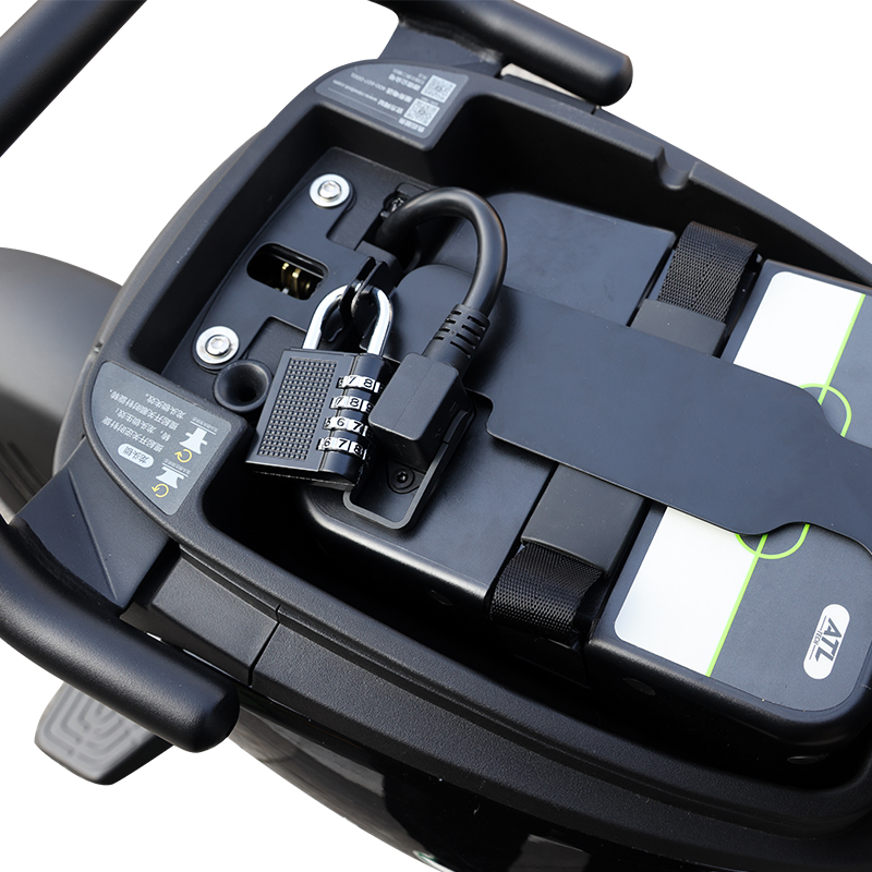 适用于九号电动车新C/F90/BMAX90防盗钢板电池锁机械师MMAX改装配