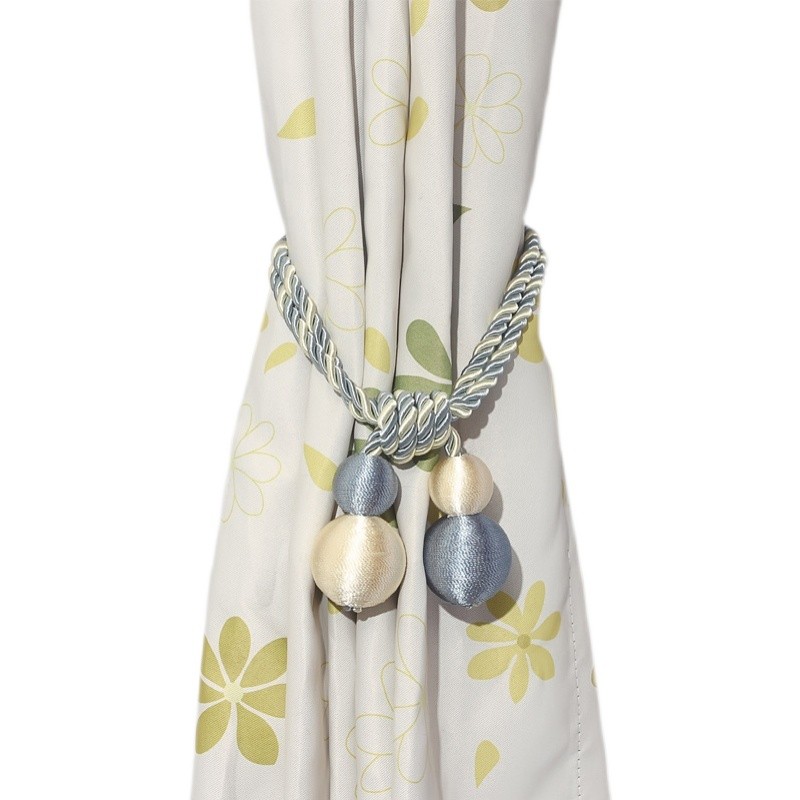 婚房/家用绳子窗帘绑绳别墅窗帘扣珠帘扎束带绑带家居窗帘结高端