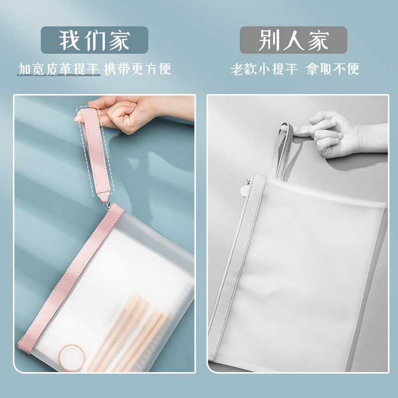 文件袋透明a4档案袋资料袋孕妇怀孕产检资料试卷收纳袋孕检文件包