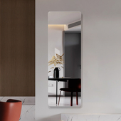 轻奢无框穿衣镜子贴墙试衣镜壁挂防爆家用全身镜子免打孔粘贴挂墙