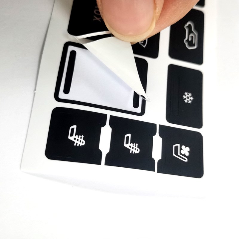 适用07-14凯迪拉克凯雷德空调控制面板按键掉漆开关修复汽车贴纸