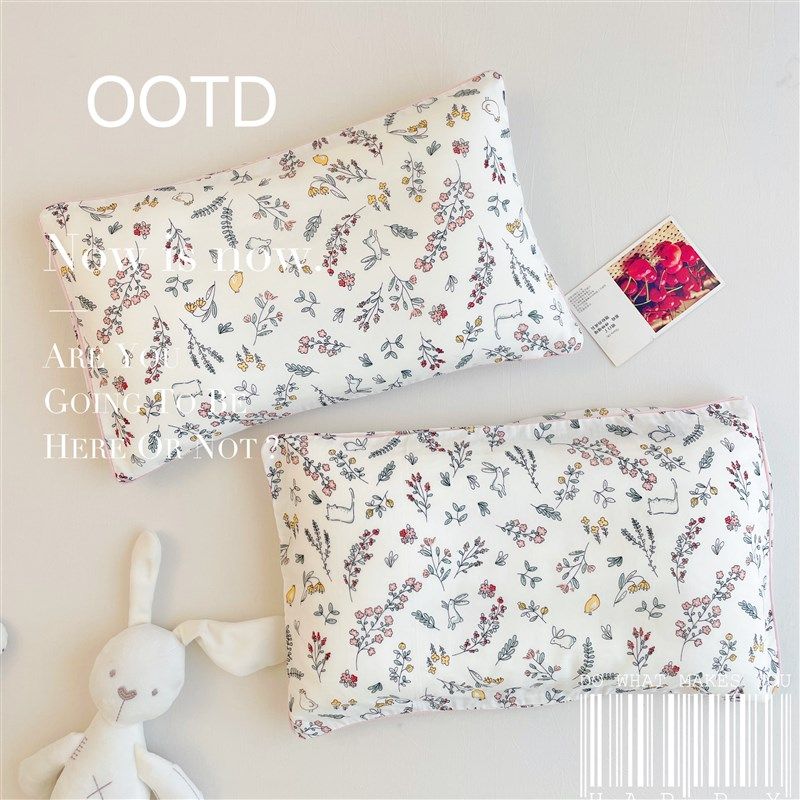 a类卡通竹纤维双层纱枕套儿童夏季透气3555乳胶宝宝枕头套纯棉,床上用品,枕套,淘宝优惠券,粉丝福利购,淘宝优惠卷