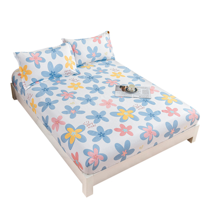 1.35米床笠单件纯棉135x200cm全棉1.2儿童床罩1米35一三五2二5八8