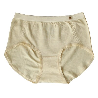 76210小兔子标淡雅轻薄弹力一体织成少女士三角内裤短裤