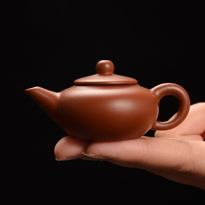 速发茶宠摆件精品可迷养你紫砂壶小号袖珍指尖壶玩茶茶具茶桌功夫