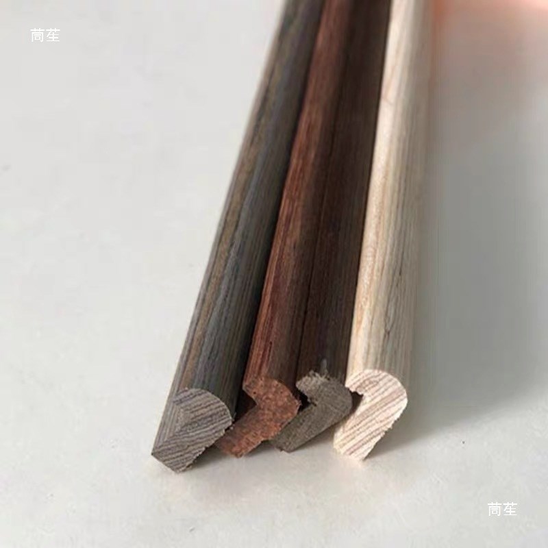 速发双框内卡条 白木线条 内框线条 字画装饰线条 相框实木线条