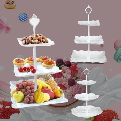 现货速发Tier Cake Stad teroo T Weddig Plates Pty Bakewe
