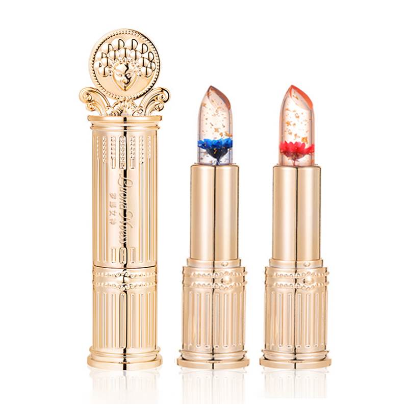 罗娜女神口红护肤旗舰店鲜花晶透变色镜子唇膏不沾杯那李彩桦代言