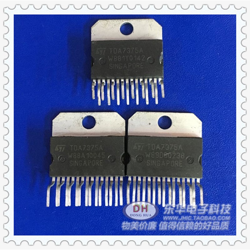 TDA7375A zip 功率放大器 三极管原装进口实物实拍现货低价销售