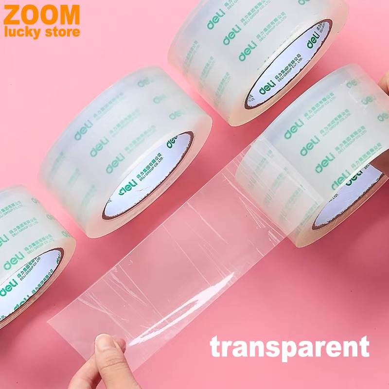 6pcs Transparent tape packing tape delivery packaging tapes