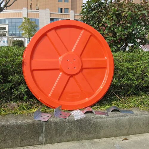 好货四川 室外交通广角镜80cm道路广角镜 凸球面镜转角弯镜凹凸镜