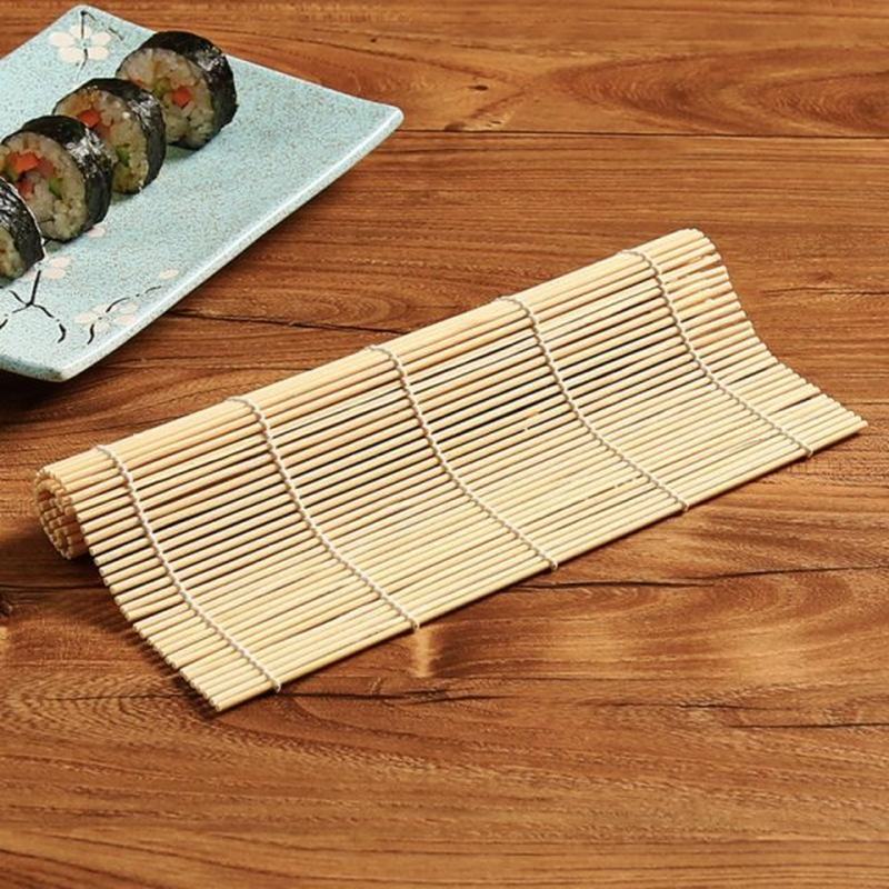 1Pcs Sushi Maker Retro Bamboo Rolling Mat Roller Bamboo Mat