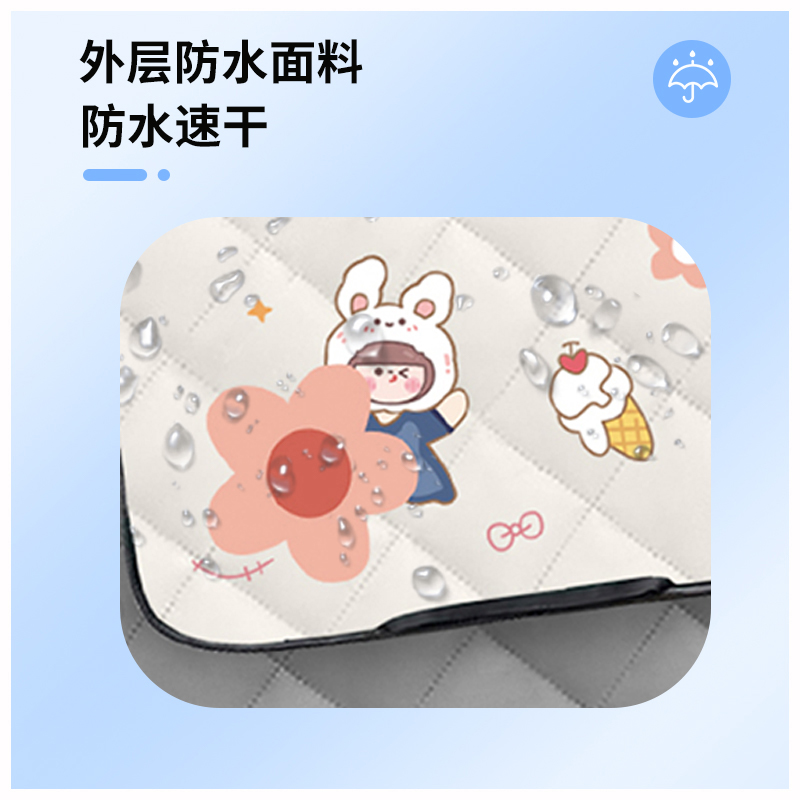 小型电动车挡风被冬季2023新款加绒加厚电瓶摩托车防风罩四季通用