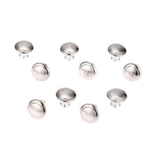 10Pcs 24mm 28mm Cabinet Handle and Knobs Stainless Steel Rou