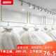 新品 店上墙衣架铁艺加粗挂 金色婚纱悬挂吊架影楼专用礼服货架女装