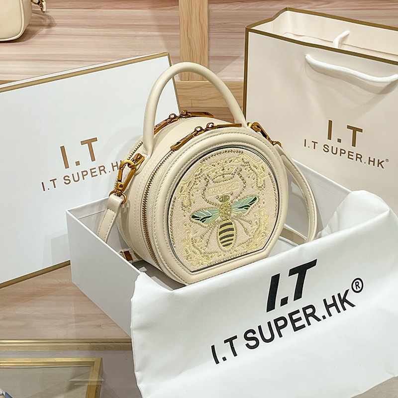 2025新款+小众设计+斜挎蜜蜂包