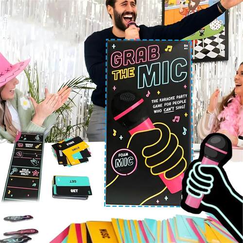 速发Grab+The+Mic,+Drop+The+Mic+Game,+Egg+Exciting+Grab+The+M