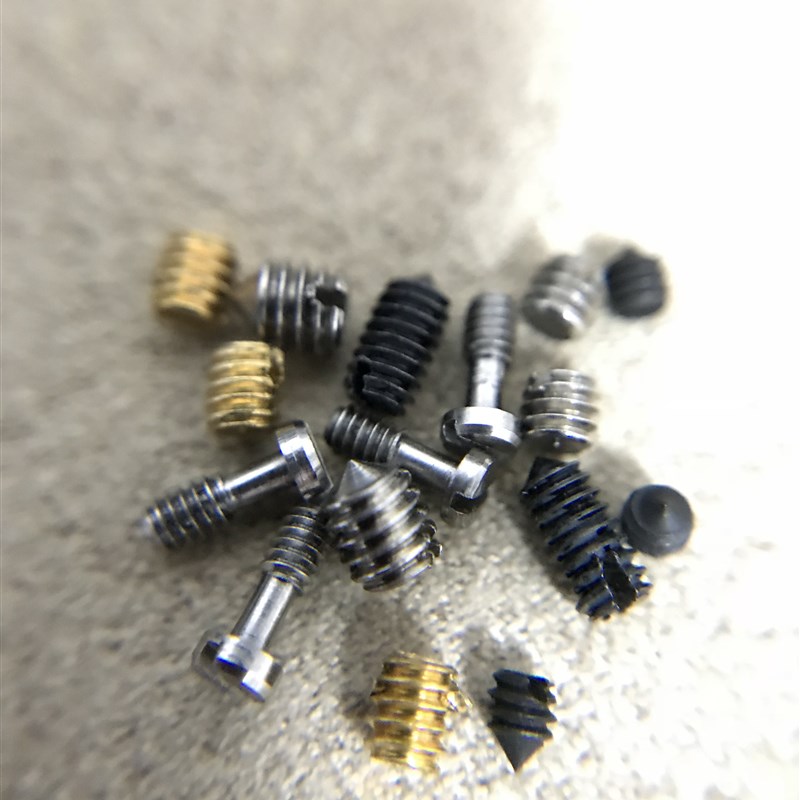 速发GB71碳钢一字紧定DI551/机米/顶丝/止付螺丝M1.2-M1.6-M2.