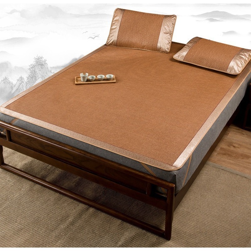 速发2米x2米2大床凉席老年人藤草席双面双.8米2米床席人凉1席大床