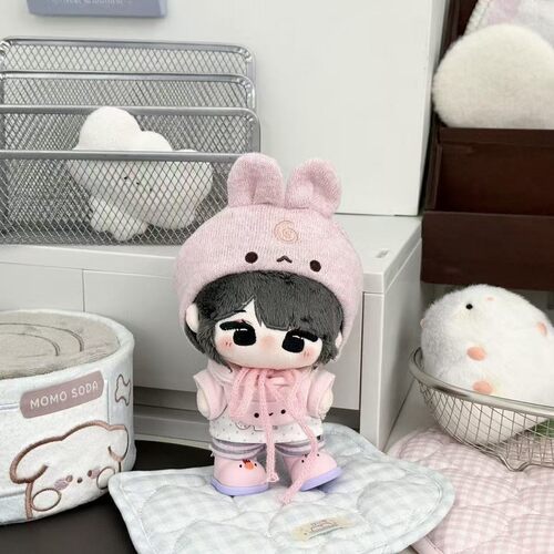 新品10cm娃衣海星体娃娃衣小猫 小兔 无属性套装可爱风情侣款现货