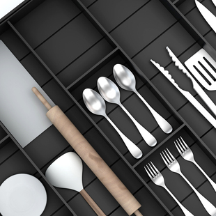 百隆拉篮厨房橱柜三层抽屉式碗架双层碗柜厨柜全铝抽中抽百隆轨道