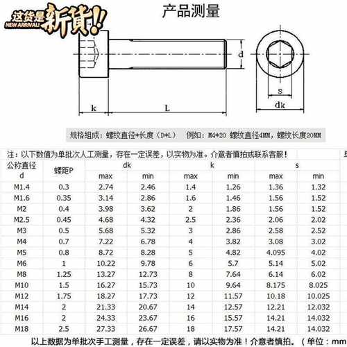 M8 304不锈钢黑色杯头内六13角螺丝螺栓*x10x16x25x30x35x40x60x1