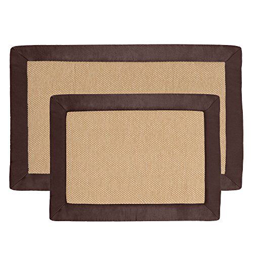2 pc Memory Foam Bath Mat Set by Lavish Home - F