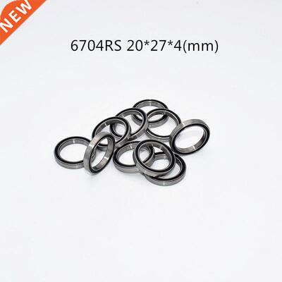 极速10pcs 6704RS 50*62*6(mm) free shipping chrome steel rubb