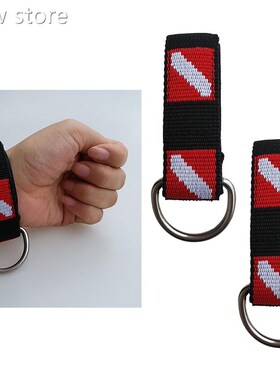 极速2pcs ScubaDivinig Equipmeant Lanyrd Wrst  Loop Band wi1t