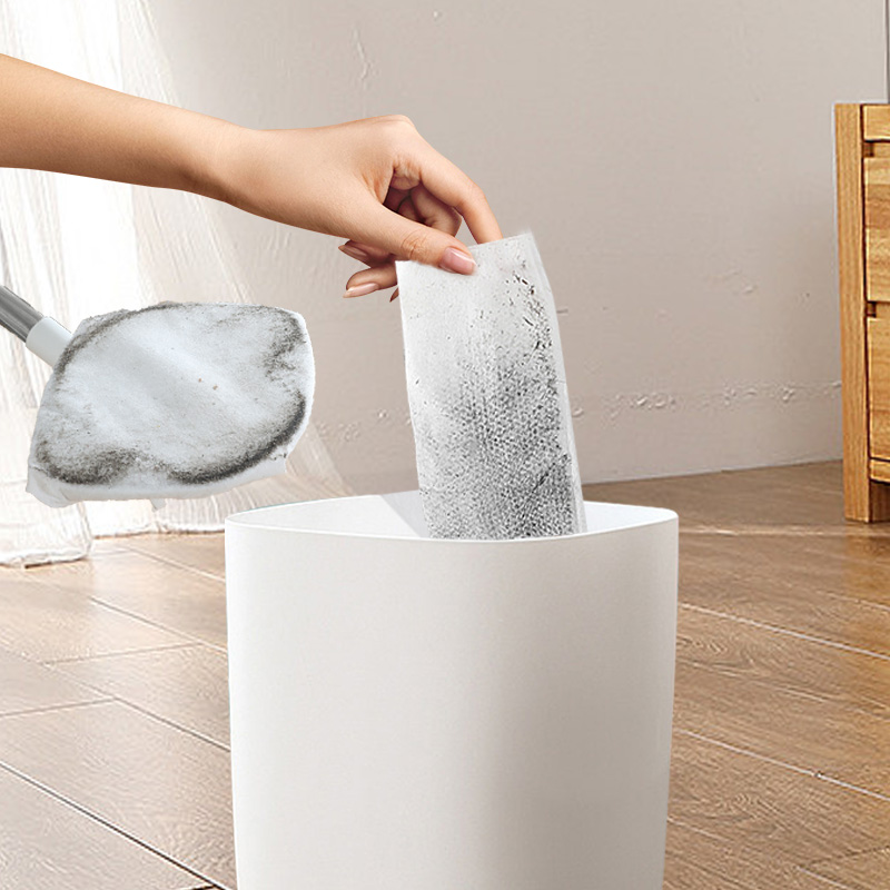 夹洗脸巾家用迷你小拖把一次性洗面巾湿巾二次利用卫生间静电除尘