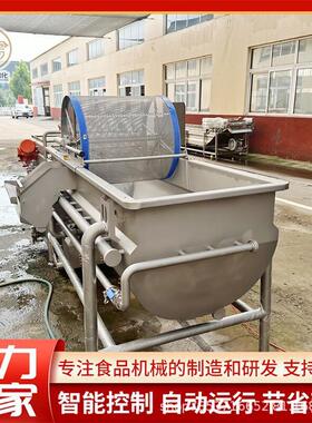 中央厨房净菜用净加工加流水线 RDI大型预制菜工设备 商菜涡流清