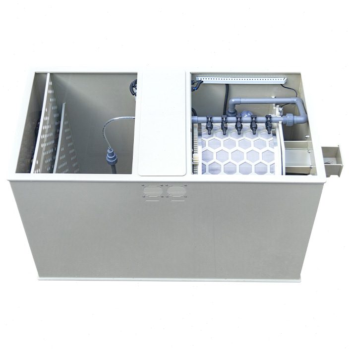 .锦鲤鱼池过滤系统过滤器庭院养鱼净化全自动鱼池水循环过滤系统