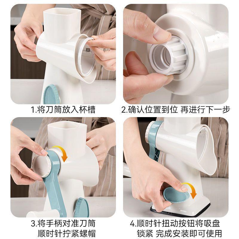 手摇式刨冰机碎冰机小型家用手动冰雹机绵绵冰机破冰制冰机摆摊用