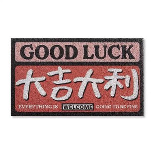 进门地垫入户门地l毯家用PVC丝圈防滑可裁剪玄关门垫门口脚垫