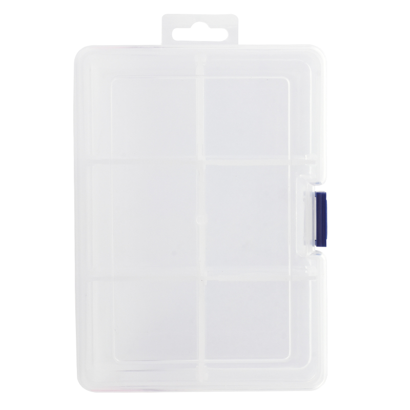 昕果小号透明塑料收纳盒奖励卡片分类盒教师家庭小物品桌面整理分