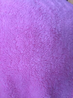 舒棉绒 羊羔绒 毛绒布料白色 柔软保暖玩偶服装手套里衬布面料