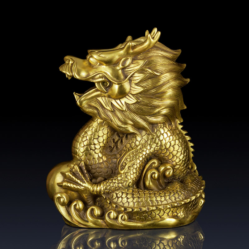 纯铜十二生肖摆件12生肖全套家居饰品铜鼠牛虎兔龙蛇马羊猴鸡狗猪