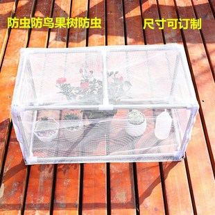 迷你多肉防虫网棚防鸟网棚菜网棚不锈钢养虫网棚樱桃防鸟棚可防猫