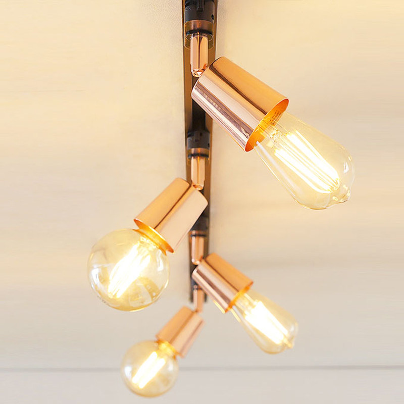 创意个性复古工业风客厅厨房轨道灯 店铺酒吧服装店LED导轨式灯具,家装灯饰光源,轨道灯,淘宝优惠券,粉丝福利购,淘宝优惠卷