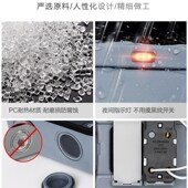 户外室外防雨明装 轻触防水开关面板电源220v门铃自复位按钮控制盒