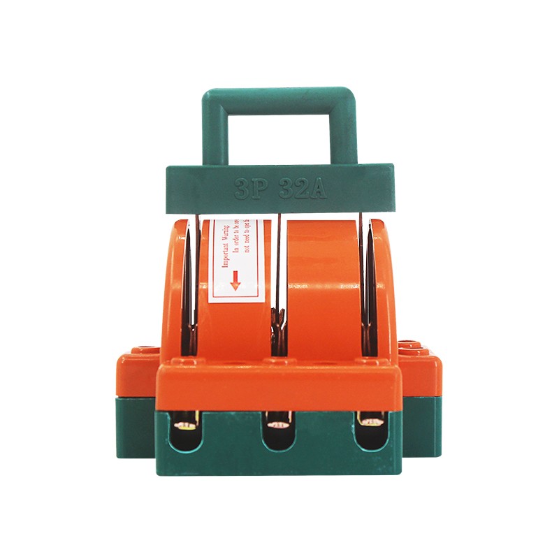 双投倒顺闸刀王开关3P32A三相三线电源切换开关 双向转换刀闸380V