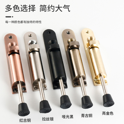 脚踏门吸门制动器门定位器脚踩挡风门吸任意角度固定加长脚踏门吸