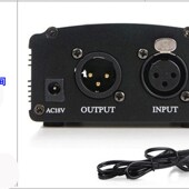 48V幻象电源电容麦克风无噪声大振膜话筒幻想电源供电器话放通用